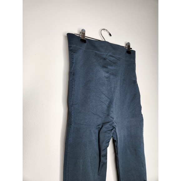 Blanqi Everyday Seamless Belly Support Maternity Leggings Large Dark blue gray‎ - Picture 5 of 7